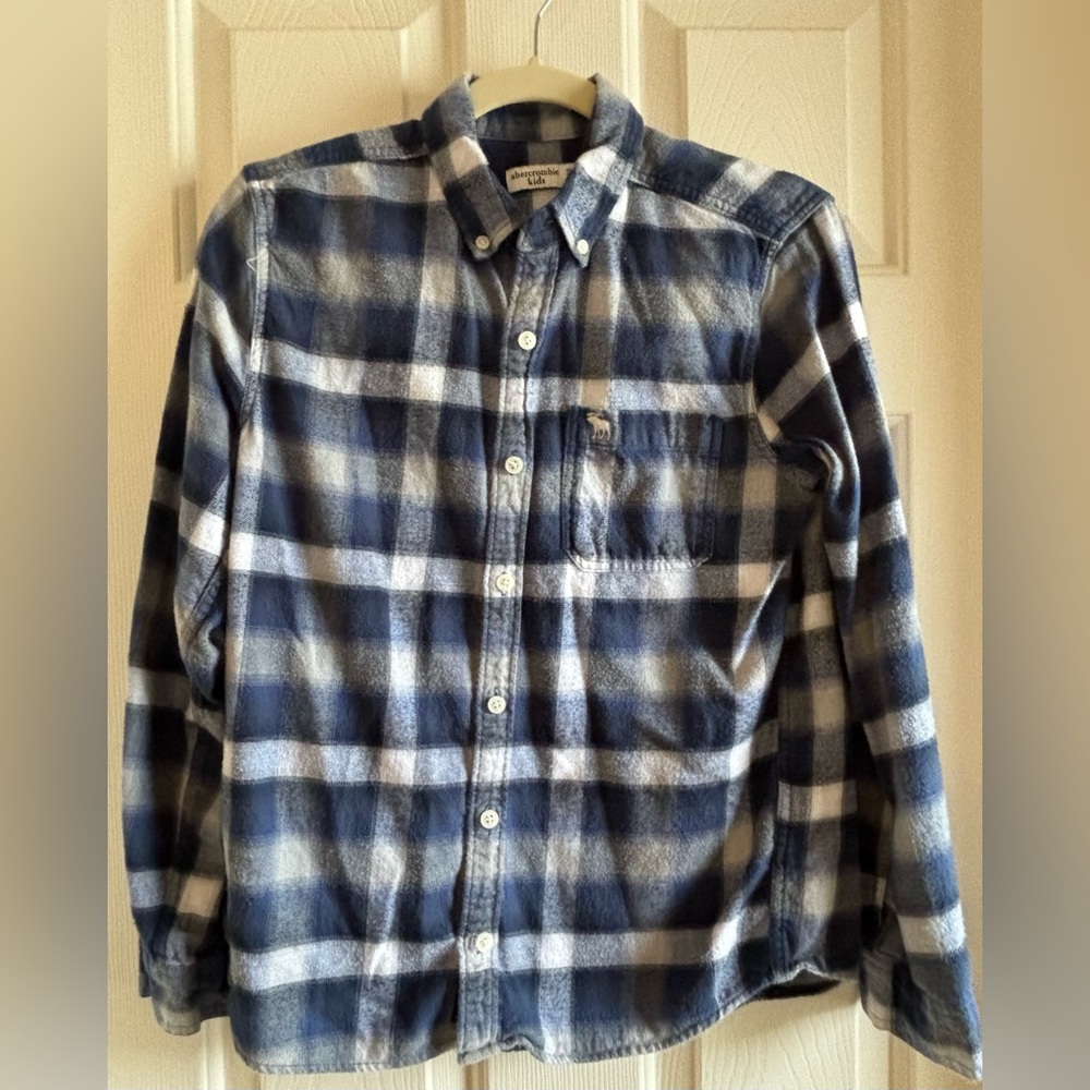 Abercrombie Kids Flannel- 15/16